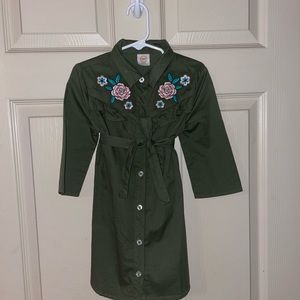 Girls wonder nation belted dress! Worn once